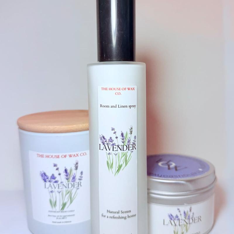 Lavender Scented Candle Tin